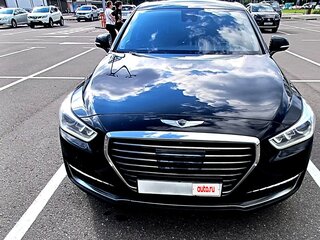 2016 Genesis G90 I, чёрный, 2000000 рублей, вид 1