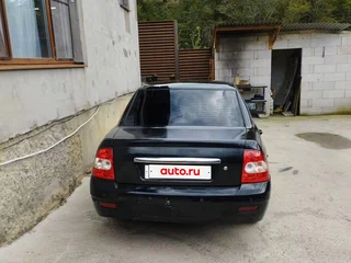 2008 Lada (ВАЗ) Priora I, чёрный, 300000 рублей, вид 5