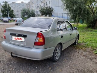 2004 Hyundai Accent ТагАЗ II, серебристый, 140000 рублей, вид 5