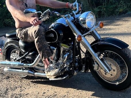 2000 Yamaha Royal Star, чёрный, 600000 рублей, вид 2