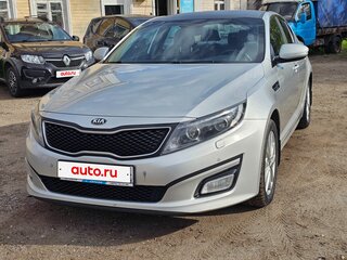 2014 Kia Optima III Рестайлинг, серебристый, 1280000 рублей, вид 1