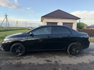 2008 Toyota Corolla X (E140, E150), чёрный, 750000 рублей, вид 4