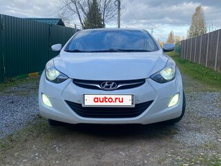 2011 Hyundai Elantra V (MD), белый, 570000 рублей, вид 1
