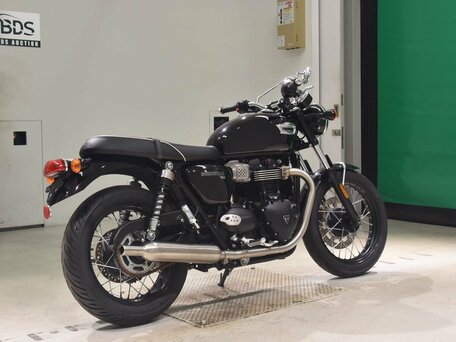 2023 Triumph Bonneville T100, чёрный, 892000 рублей, вид 5