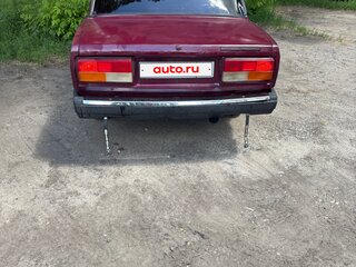2003 Lada (ВАЗ) 2107, пурпурный, 108000 рублей, вид 2
