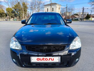 2016 Lada (ВАЗ) Priora I Рестайлинг, чёрный, 580000 рублей, вид 1