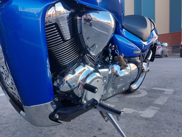 2007 Suzuki Boulevard M109R, синий, 1100000 рублей - вид 13