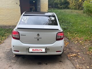 2018 Renault Logan II, белый, 670000 рублей, вид 4