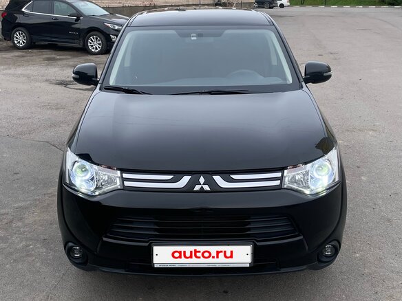 2012 Mitsubishi Outlander III, чёрный, 1475000 рублей - вид 1