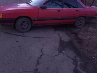 1989 Audi 100 III (C3) Рестайлинг, красный, 260000 рублей, вид 2