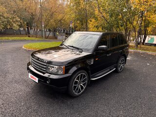 2005 Land Rover Range Rover Sport Supercharged I, чёрный, 1700000 рублей, вид 2