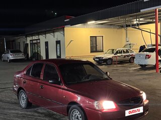 2007 Hyundai Accent ТагАЗ II, красный, 290000 рублей, вид 3