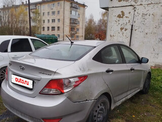 2014 Hyundai Solaris I, серый, 600000 рублей, вид 3