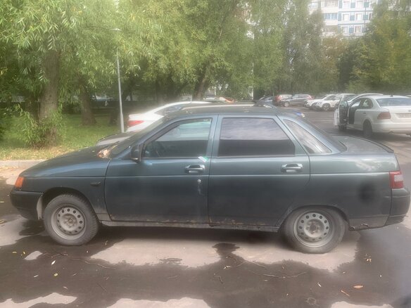 2006 Lada (ВАЗ) 2110, зелёный, 250000 рублей - вид 4