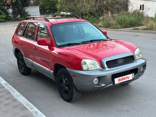 2003 Hyundai Santa Fe I, красный, 495000 рублей, вид 1