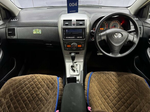 2008 Toyota Corolla Fielder X (E140, E150) Рестайлинг, чёрный, 919000 рублей - вид 12