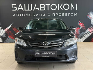 2012 Toyota Corolla X (E140, E150) Рестайлинг, чёрный, 1000000 рублей, вид 2