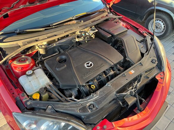 2006 Mazda 3 I (BK), красный - вид 12