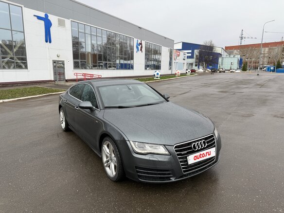 2013 Audi A7 I (4G), серый, 2350000 рублей - вид 4