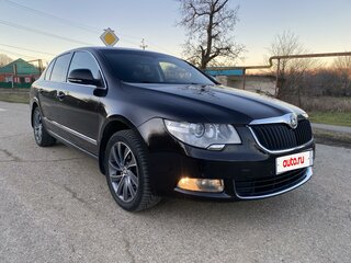 2013 Skoda Superb II, коричневый, 1200000 рублей, вид 5