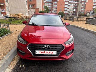 2020 Hyundai Solaris II, красный, 1225000 рублей, вид 2