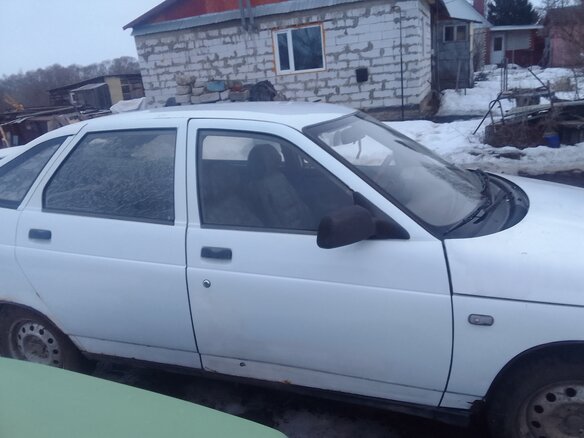 2001 Lada (ВАЗ) 2112, белый, 120000 рублей - вид 4