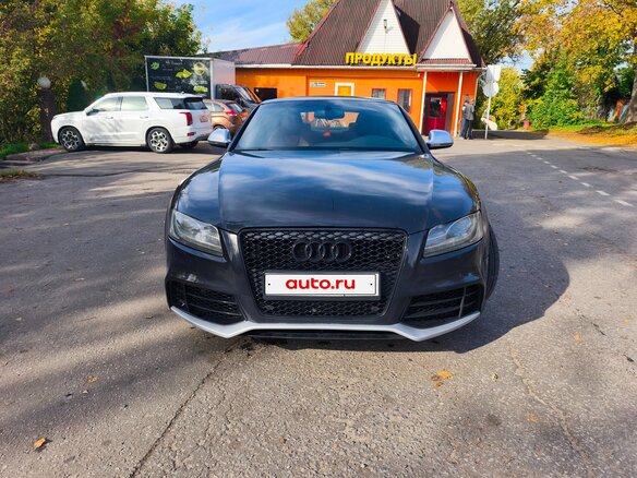 2008 Audi S5 I (8T), чёрный, 2100000 рублей - вид 1