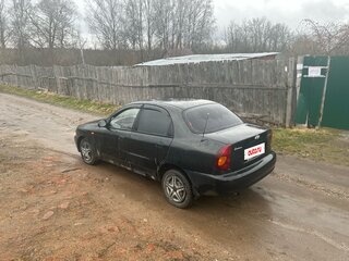 2007 Chevrolet Lanos I, чёрный, 140000 рублей, вид 3