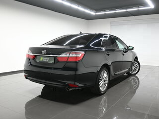2018 Toyota Camry VII (XV50) Рестайлинг 2, чёрный, 2190000 рублей, вид 2