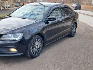 2017 Volkswagen Jetta VI Рестайлинг, чёрный, 1200000 рублей, вид 1