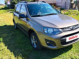 2014 Lada (ВАЗ) Kalina II, коричневый, 400000 рублей, вид 3