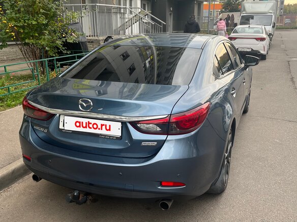 2015 Mazda 6 III (GJ) Рестайлинг, голубой, 1350000 рублей - вид 5