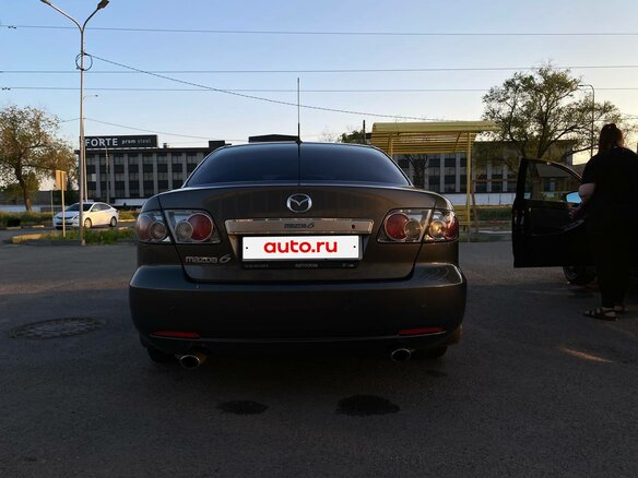 2006 Mazda 6 I (GG) Рестайлинг, серый, 350000 рублей - вид 3