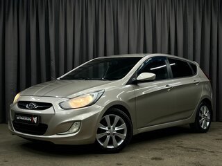 2011 Hyundai Solaris I, бежевый, 599900 рублей, вид 1