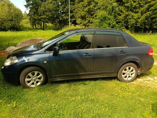 2007 Nissan Tiida I, синий, 425000 рублей, вид 5