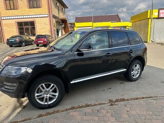 2008 Volkswagen Touareg I Рестайлинг, чёрный, 1150000 рублей, вид 4