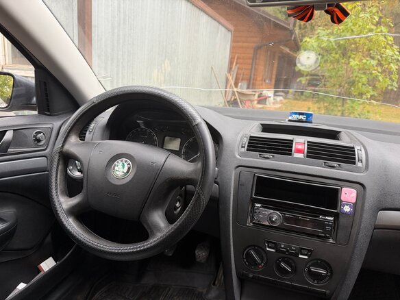 2007 Skoda Octavia II (A5), серый, 485000 рублей - вид 5