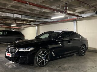 2022 BMW 5 серии 530i xDrive VII (G30/G31/G38) Рестайлинг, синий, 7000000 рублей, вид 5