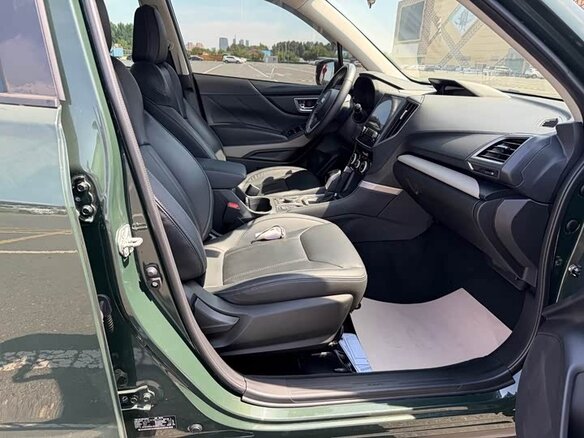 2022 Subaru Forester V Рестайлинг, зелёный - вид 12