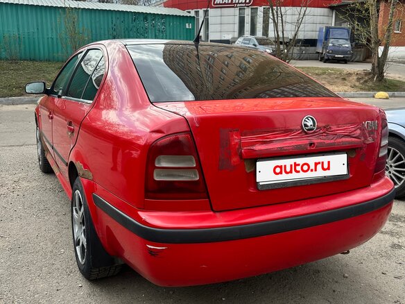 2006 Skoda Octavia I (A4) Рестайлинг, красный, 267000 рублей - вид 6