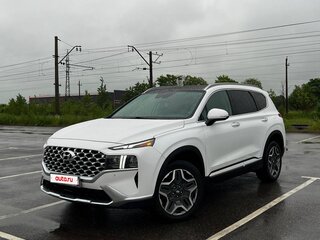 2021 Hyundai Santa Fe IV Рестайлинг, белый, 3649000 рублей, вид 1