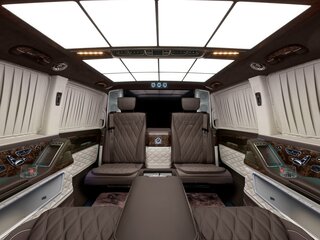 2026 Mercedes-Benz V-Класс Extra Long 300 d экстра длинный III (W447) Рестайлинг 2, чёрный, 44300000 рублей, вид 4