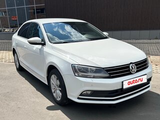 2016 Volkswagen Jetta VI Рестайлинг, белый, 1250000 рублей, вид 3