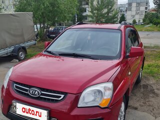 2008 Kia Sportage II Рестайлинг, красный, 739000 рублей, вид 1