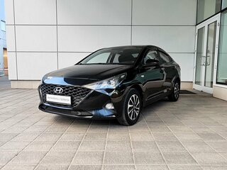 2020 Hyundai Solaris II Рестайлинг, чёрный, 1059000 рублей, вид 1
