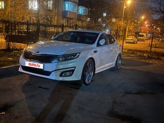 2015 Kia Optima III Рестайлинг, белый, 1490000 рублей, вид 2