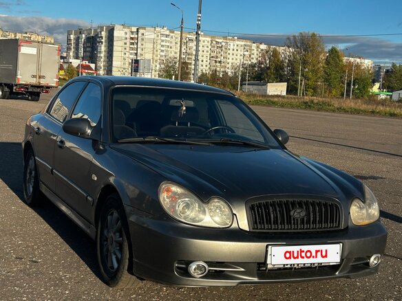 2004 Hyundai Sonata IV (EF) Рестайлинг, серый