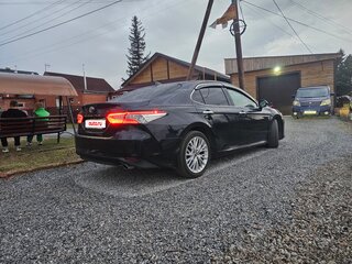 2018 Toyota Camry VIII (XV70), синий, 2750000 рублей, вид 5
