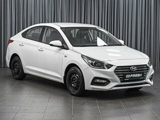 2018 Hyundai Solaris II, белый, 1299000 рублей, вид 1