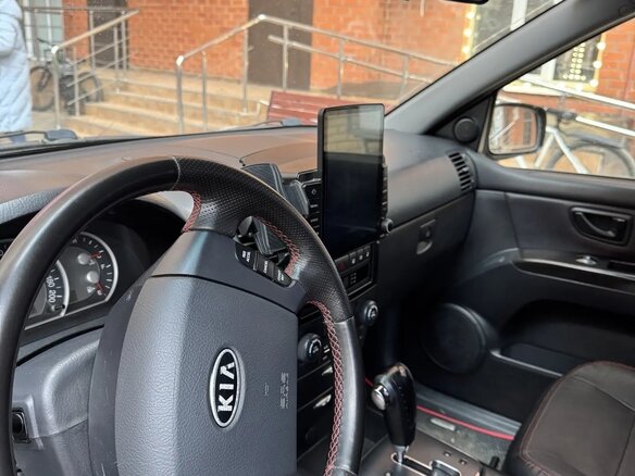 2008 Kia Sorento I Рестайлинг, чёрный, 890000 рублей - вид 5